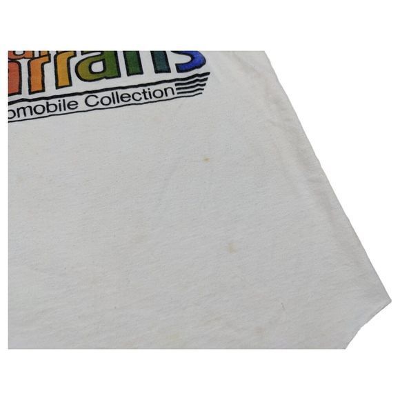 VTG Harrahs Automobile Collection Shirt Girls‎ Medium Baseball Logo 70s Youth - Picture 8 of 10